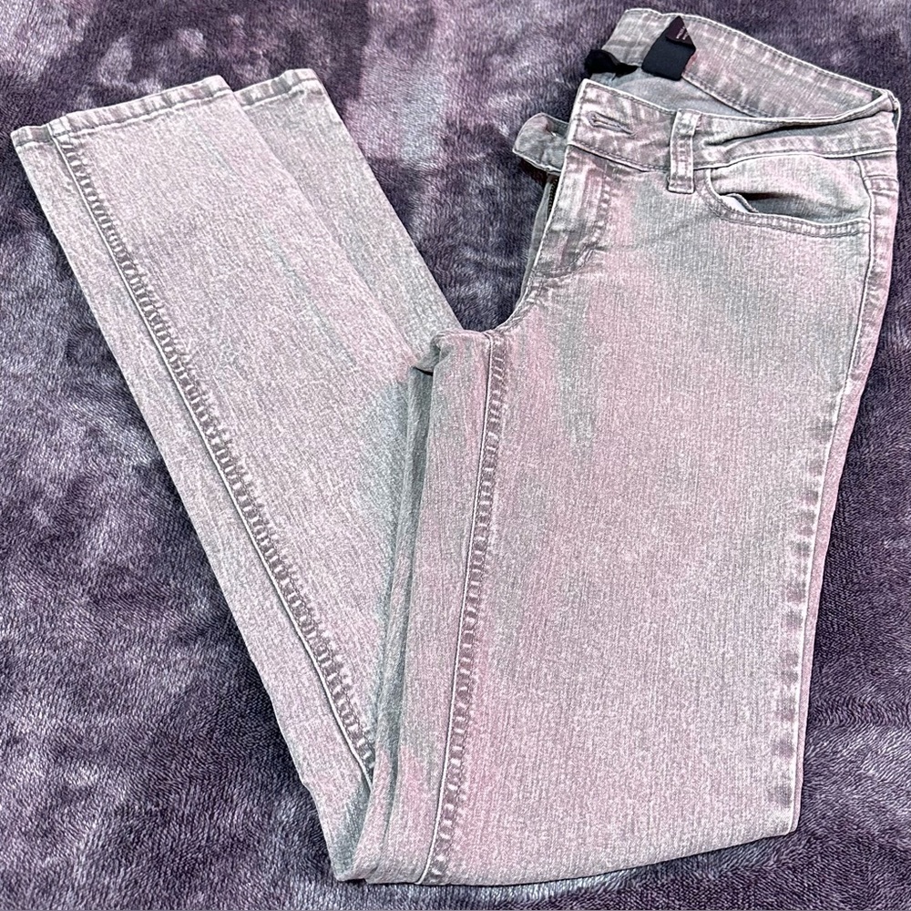 City Streets Grey Wash Skinny Jeans Sz 5